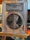 1999-P American Silver Eagle PR69 DCAM PCGS Blue Label