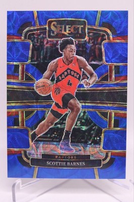 2023-24 PANINI SELECT SCOTTIE BARNES #54 BLUE SCOPE PRIZM /249 TORONTO RAPTORS