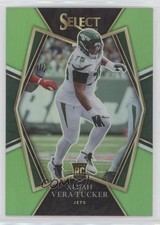 2021 Panini Select Premier Level Neon Green Prizm 19/49 Alijah Vera-Tucker 0qv1