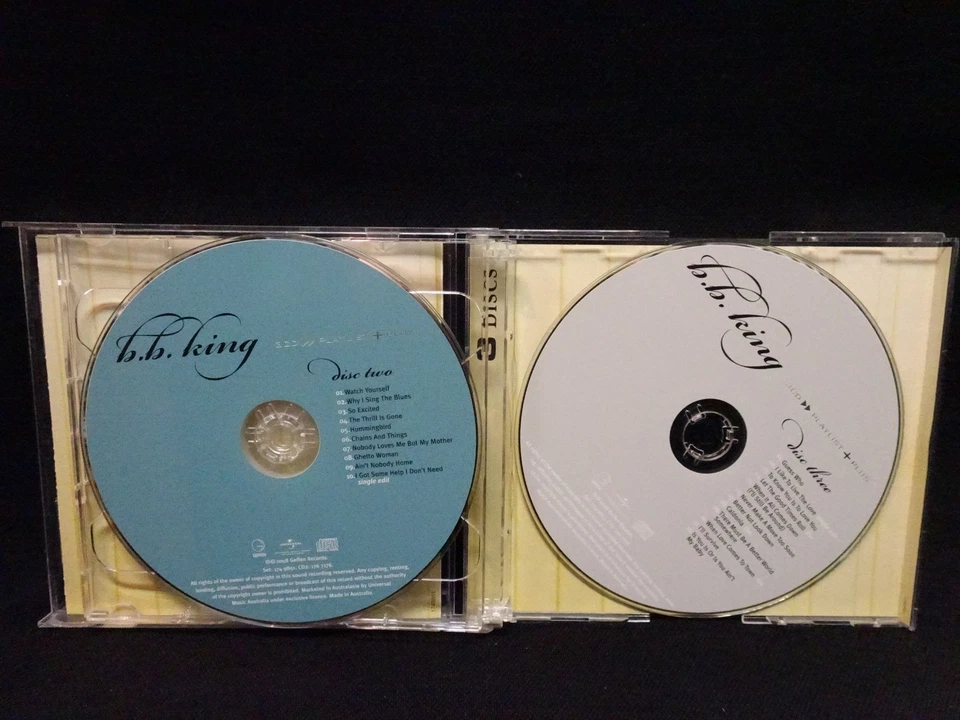 B.B. King – Playlist Plus - 3CD - NM - ORIGINAL CASE! - Image 3 of 4