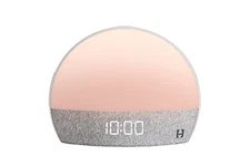 HATCH SLEEP SOUND MACHINE, SUNRISE ALARM CLOCK, SMART LIGHT, - GRAY