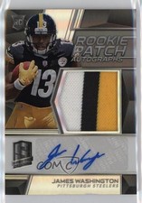 2018 Panini Spectra Rookie 16/99 James Washington #228 Patch Auto we5