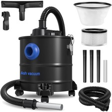Ash Vacuum, Pellet Stove Vacuum Cleaner, 5.3 Gallon, 20kPa, 1200W Powerful Mo...