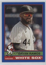 2025 Topps Heritage Dark Blue Border Bryan Ramos #381 1i5e