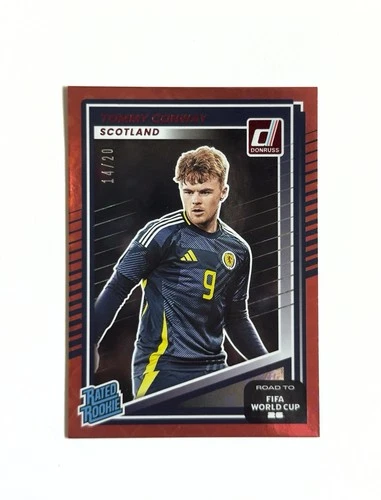 2025-26 Panini Donruss Road To World Cup Tommy Conway Rated Rookie /20