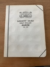 DANSCO COIN ALBUM ONLY # 11 LIBERTY HEAD HALF DOLLARS 1892-1903