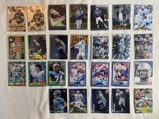 Houston Oilers (Tennessee Titans) Card Lot - George, Moon, McNair, Matthews