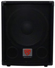 SBG1124 12" 600W Passive 4-Ohm Pro DJ Subwoofer, MDF Cabinet, Pole Mount, Dee...