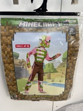 Target Minecraft Zombie Pigman Classic Gaming Child Halloween Costume L 10-/12
