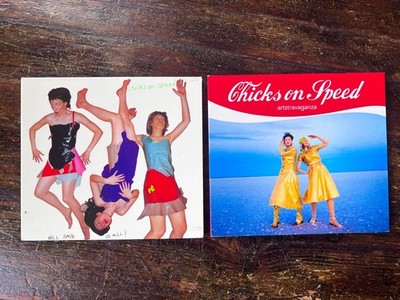CHICKS ON SPEED - 2 x CD - Chicks On Speed Will Save Us All +  Artstravaganza