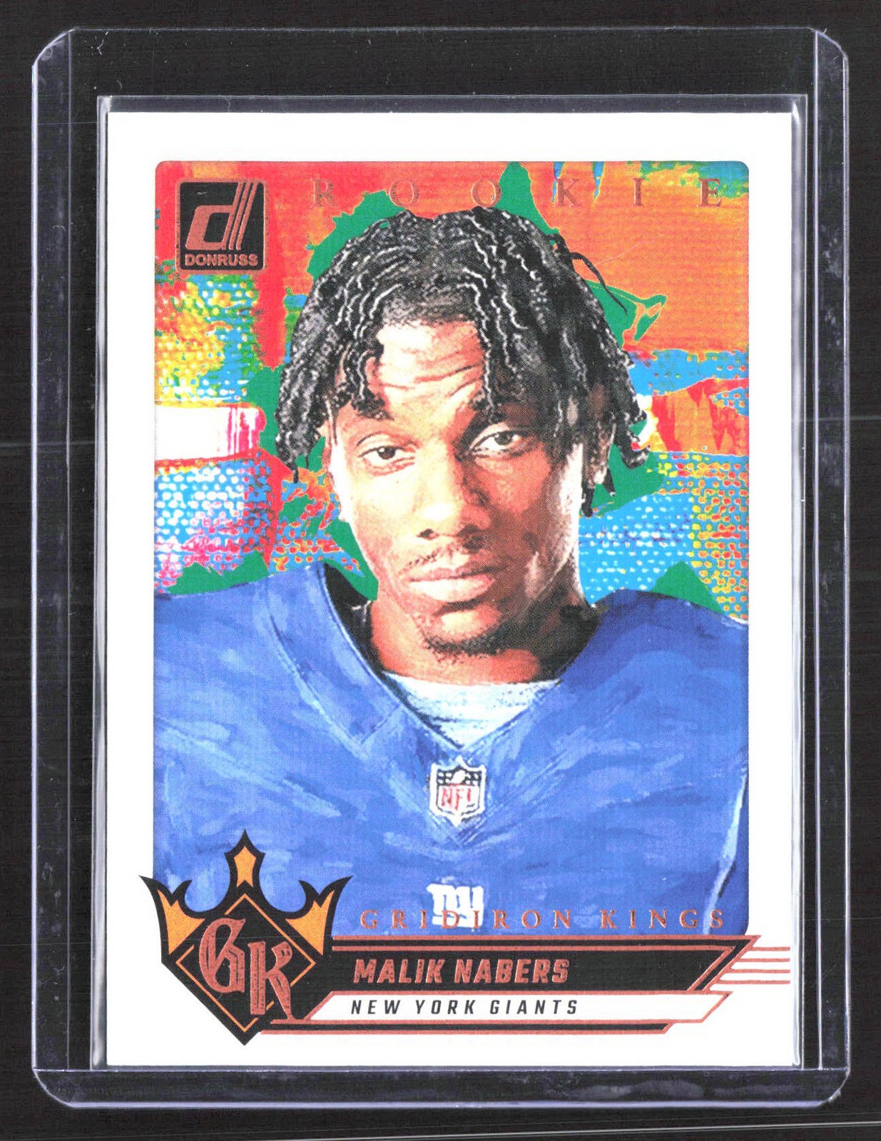 2024 Donruss #11 Malik Nabers Rookie Gridiron Kings RO84