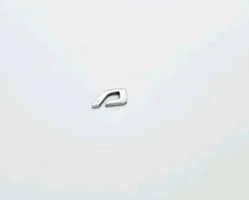 2007-2012 MITSUBISHI GALANT EMBLEM LOGO LETTERS BADGE TRUNK REAR CHROME OEM 