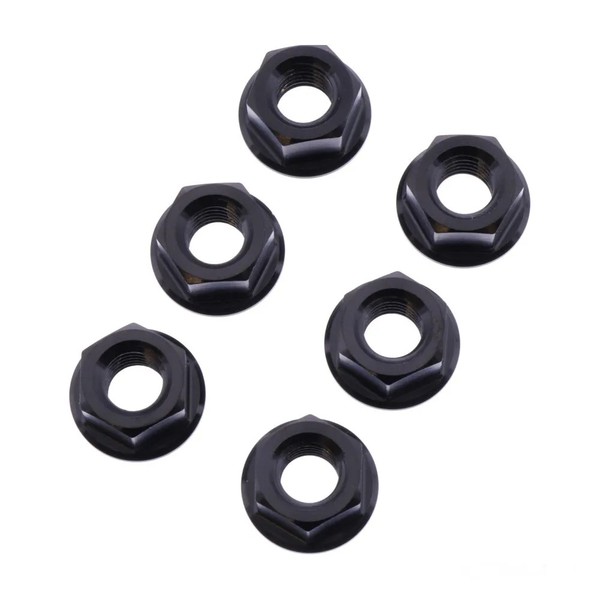Mutter Kettenrad Satz Bolt M8X1.25Mm Edelstahl V4A Schwarz, 7753568-image
