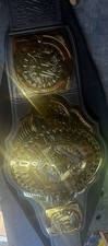 WWE Intercontinental Championship Replica Title Belt Black Gold.