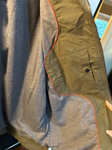 NWT Mens Timberland Fleece Lined Green water resistant windbreaker jacket SZ XL - Picture 9 of 12
