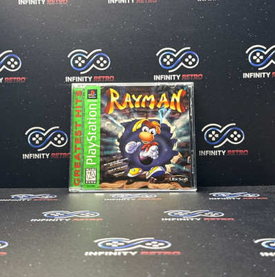 Rayman Sony PlayStation 1 PS1 CIB Complete Refurbished & Tested Free Shipping