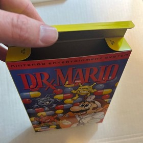 Dr. Mario NES Nintendo Box Only - Excellent Condition - No Game No Manual 1990