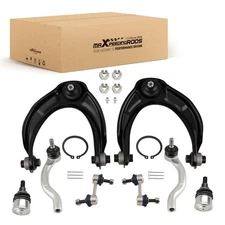 Front Upper Control Arms w/ Lower Ball Joints for 2008-12 Honda Accord Acura TSX