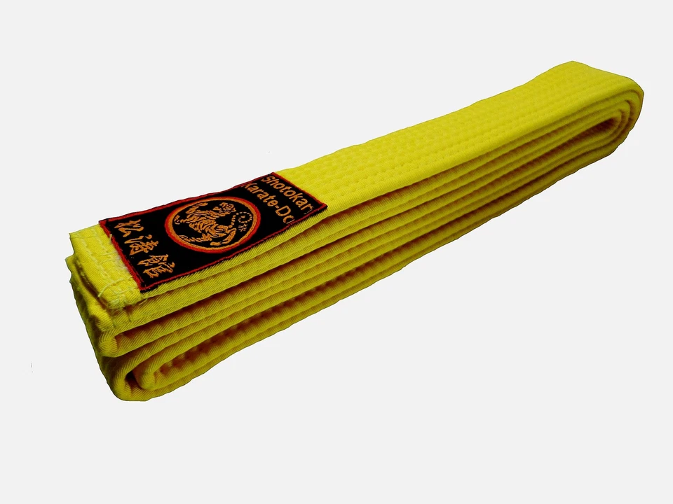 Karate Gürtel Budogürtel SHOTOKAN LABEL Gelbgurt - Bild 1 von 1