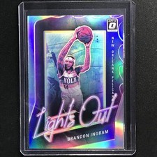 2020-21 Donruss Optic BRANDON INGRAM Lights Out Holo Silver #12