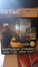 SCHEDA VIDEO GeFORCE GTS250 zotac 1GB Gddr3 Confezione Originale 