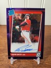 2021 Panini Donruss Optic Pavin Smith Rated Rookie Auto Purple #60/99
