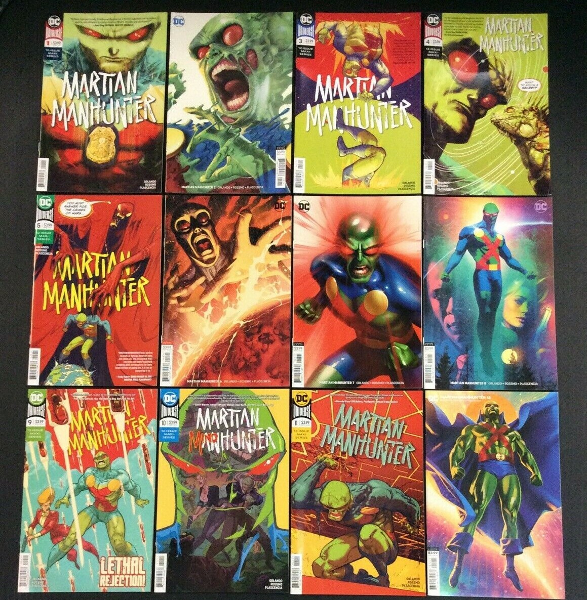 MARTIAN MANHUNTER #1-12 DC Comic Book FULL SERIES J'ONN J'ONZZ