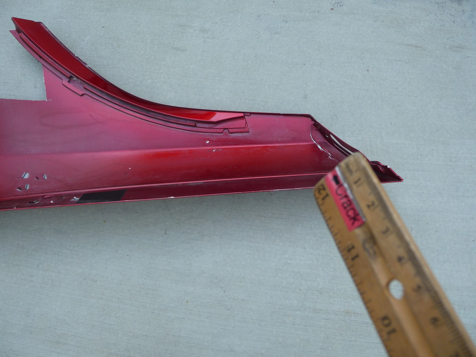 12-14 McLaren MP4-12C Left Driver Side Panel Rocker Molding Cover 11A0497CP OEM