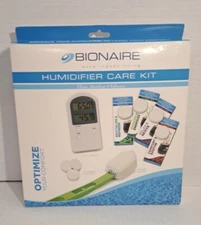 Bionaire Humidifier Care Kit Hygrometer Aromatherapy Cleaning Tablet Brush