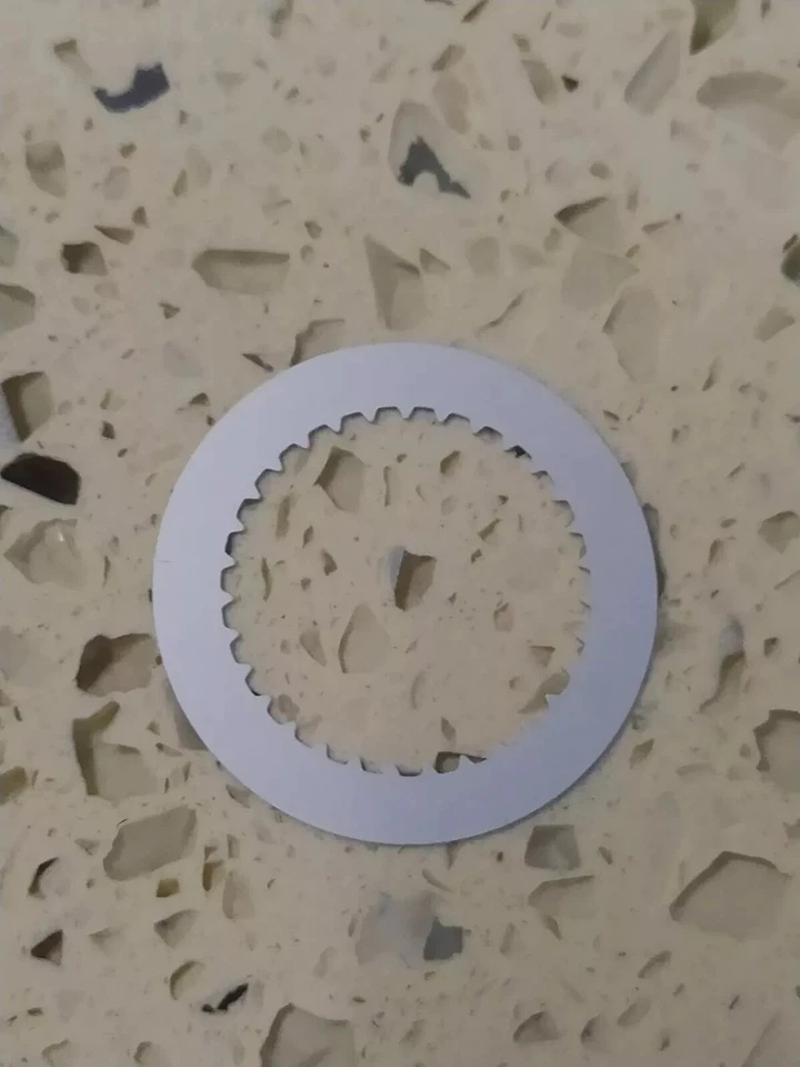 Диск с датой SEIKO Diver 6217 деталь 801 870 серебристый новый из старых запасов - Изображение 2 из 3