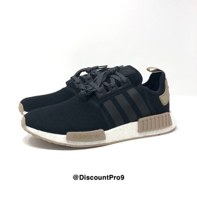 adidas nmd r1 black white trace khaki
