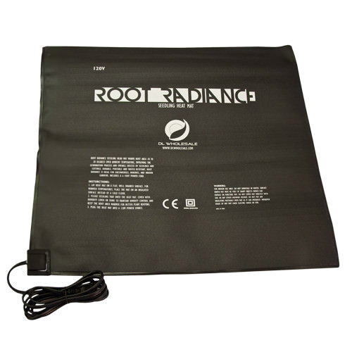 Root Radiance Heat Mat - 20'' X 20.75'' Propagation Seedlings Clones BAY HYDRO - Afbeelding 1 van 4