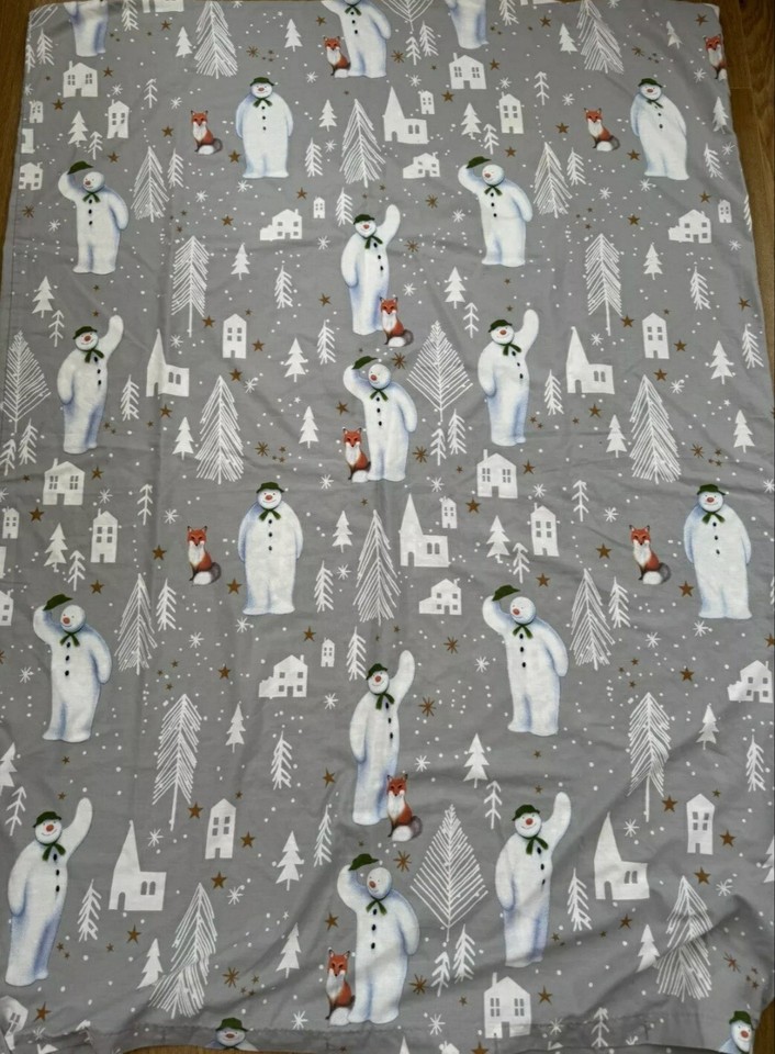 Raymond Briggs, The Snowman Junior Toddler Cot Bed Bedding. NEXT eBay