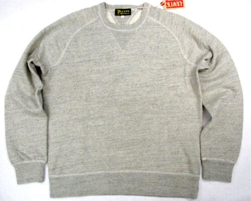 Levi's Vintage Clothing Sportswear LVC Levi 1950s Crew Sweatshirt Gray Levis LVC - Picture 1 of 6