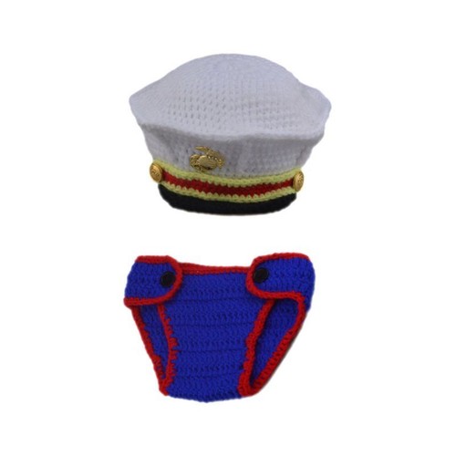 Baby Photo Costume Hat & Jumpsuits Newborns Shower Photo Clothes Posing Outfits