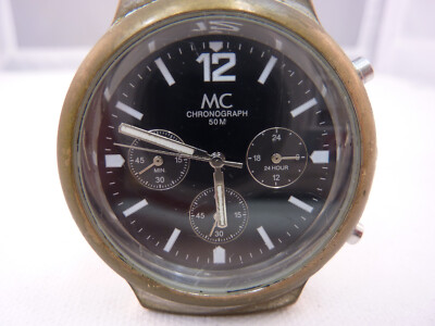 Vintage MC Chronograph Herren Deutsche Quarzuhr Herrenuhr 40mm