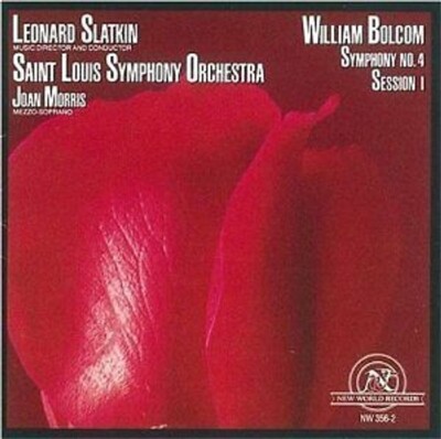 Bolcom: Symphony No. 4, Session I Leonard Slatkin, Joan Morris Saint Louis Symph