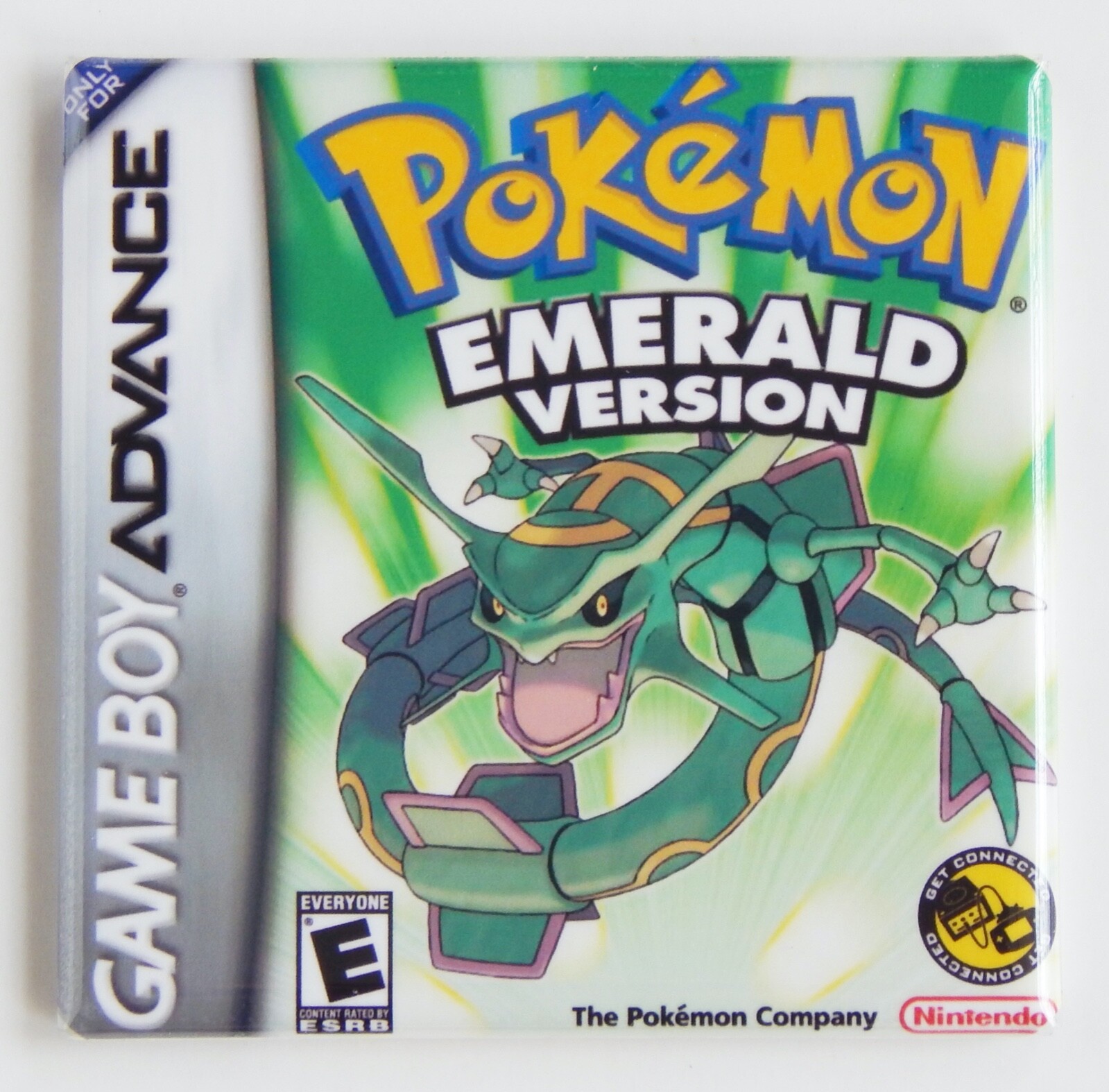 Pokemon Emerald FRIDGE MAGNET video game box | eBay
