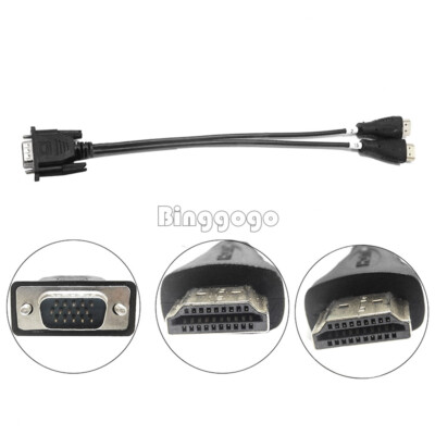VGA to HDMI line suitable for RT809H & RT809F to solve the problem of printing