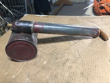 Stara strzykawka ogrodowa ze zbiornikiem dł. 36 cm z markowym opryskiwaczem Opryskiwacz ogrodowy Ciśnienie