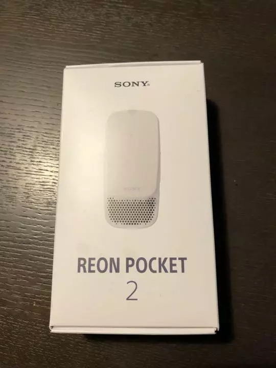 Sony REON POCKET 2 Air Conditioner Cold Warm Wearable Thermo Device RNP-2 JP New