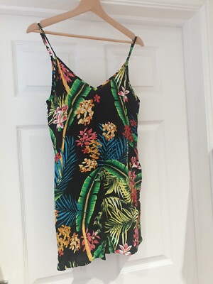 knee length dresses for ladies SHEIN Serisse Women's Vacation Floral Print Backless Bow Sleeveless Mi |  Dress