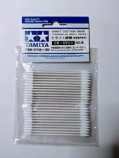 Tamiya Craft Cotton Swab (Triangular, Small, 50pcs.) 87106
