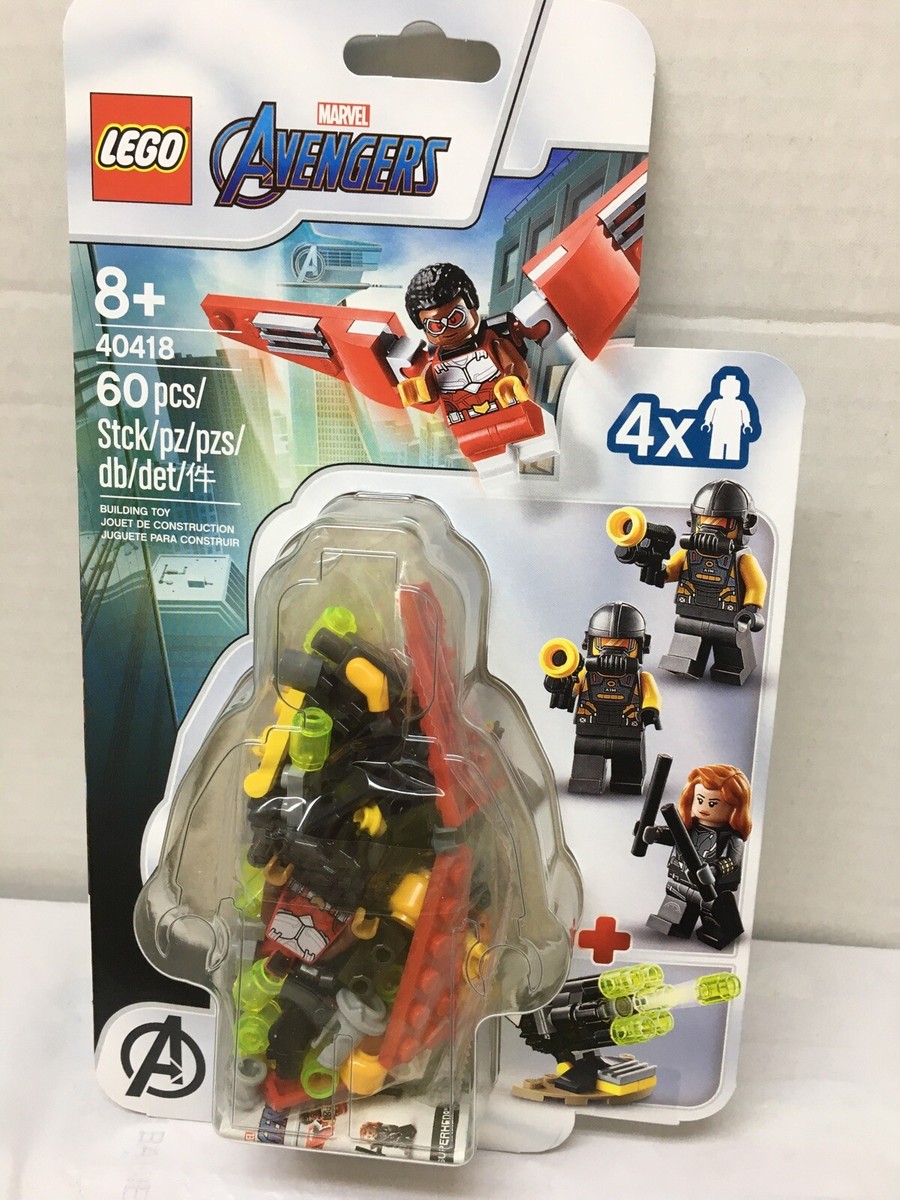 Lego Marvel Falcon & Black Widow Avengers 40418 blister pack New