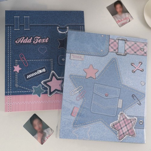 A5 Kpop Photocards Segregator Cover Karty idol Zdjęcia Album Kolekcjonerska książka do przechowywania - Zdjęcie 10 z 30