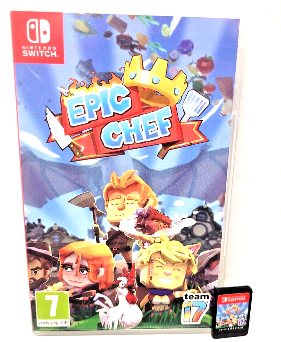 Epic Chef Nintendo Switch | Cartridge Version | Switch 2 Compatible Video Game