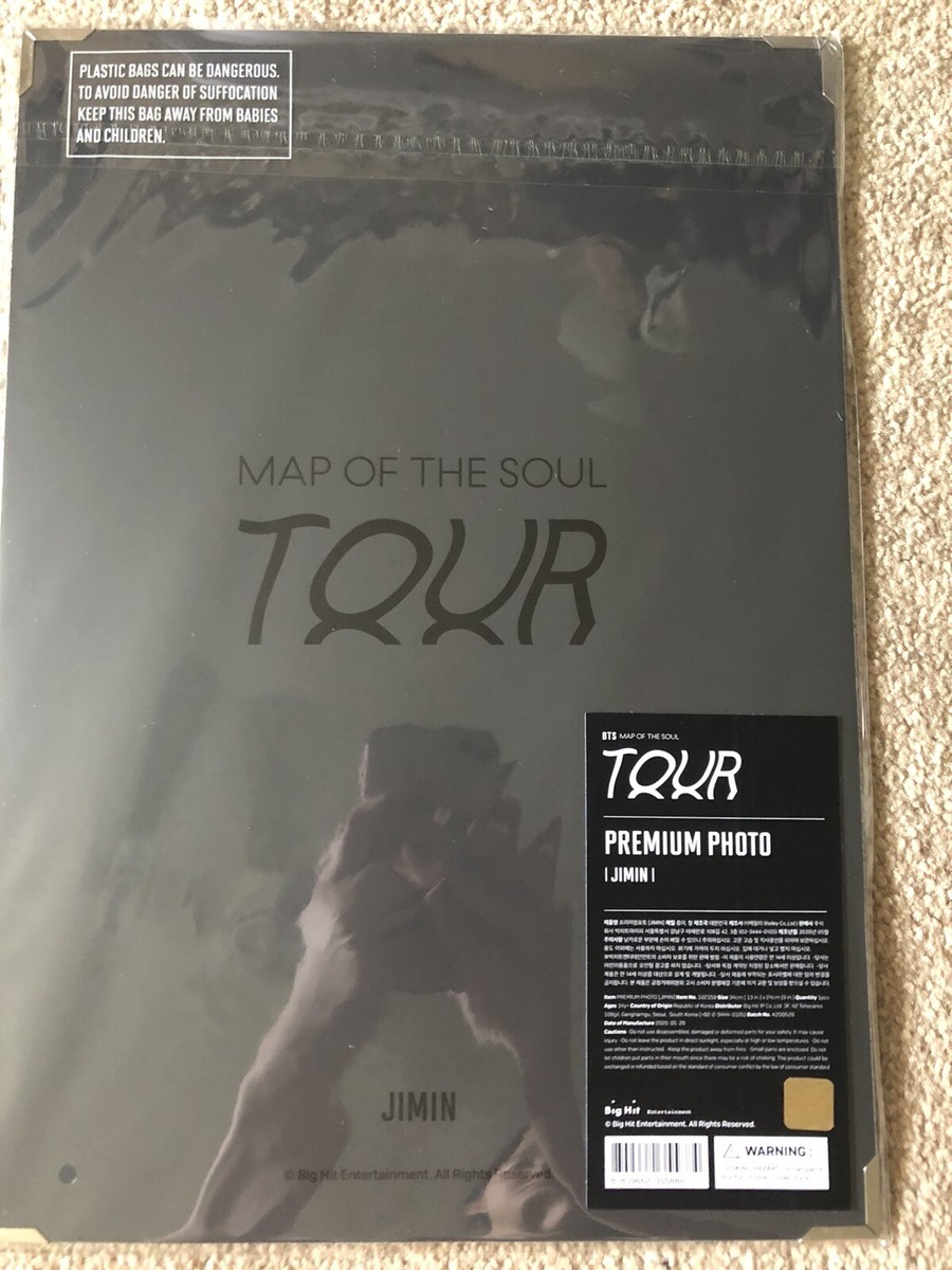 BTS MAP OF THE SOUL TOUR - JIMIN PREMIUM PHOTO - OFFICIAL MERCH | eBay
