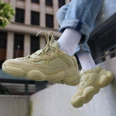 adidas gazelle silver green womens adidas Yeezy 500 Super Moon Yellow Sz 11.5 – HN Shop