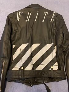 virgil abloh leather jacket