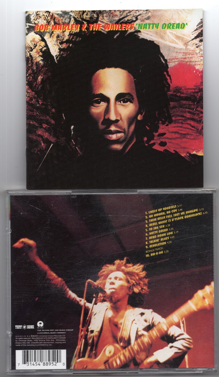 Bob Marley & The Wailers - Natty Dread, orig. 1974 Tuff Gong